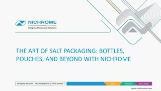 Salt Packaging Machine for Streamlined Production & Quality