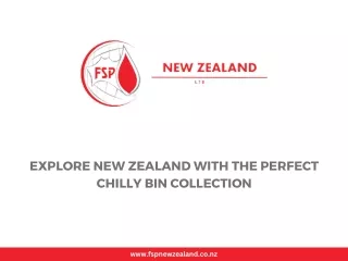 Explore New Zealand with the Perfect Chilly Bin Collection