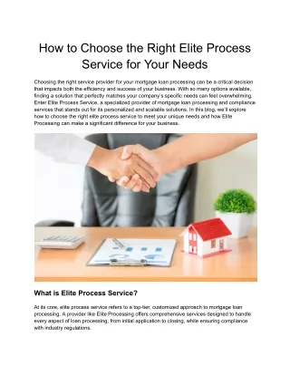 How to Choose the Right Elite Process Service for Your Needs (1)