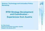 Science, Technology and Innovation Policy Workshop