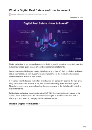 What is Digital Real Estate and How to Invest (2)