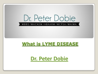 What is LYME DISEASE