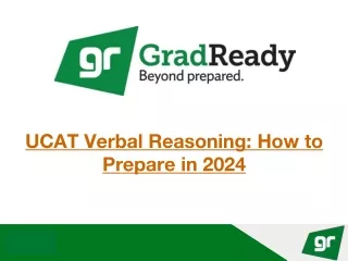 UCAT Verbal Reasoning How to Prepare in 2024