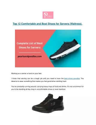 Top 12 Comfortable and Best Shoes for Servers (Waitress).23'SEP (1)