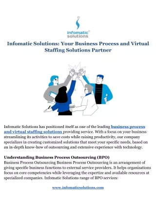 Business process and virtual staffing solutions