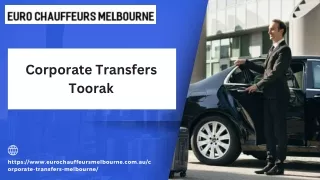 Corporate Transfers Toorak