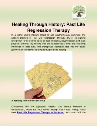 Past Life Regression Therapy In Lucknow