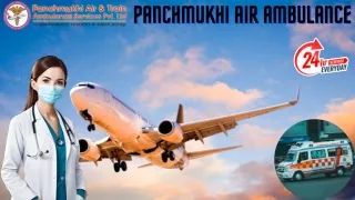 Relocate Patients without any Difficulty via Panchmukhi Air Ambulance Services in Patna and Delhi