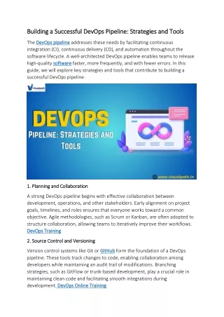 AWS DevOps Online Training | DevOps Training Online