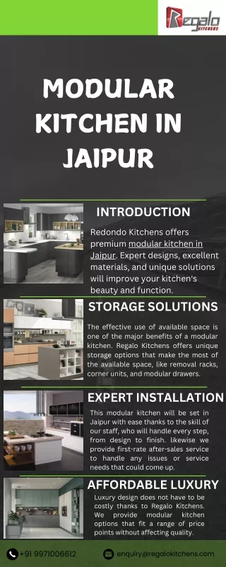 Modular kitchen in Jaipur
