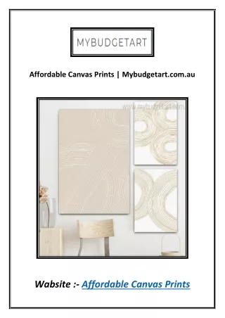 Contemporary Australian Wall Art | Mybudgetart.com.au