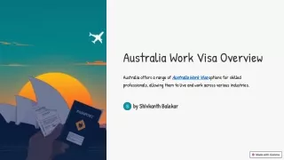 Unlock Your Future with an Australia Work Visa