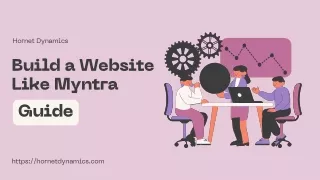 How to create a website like myntra