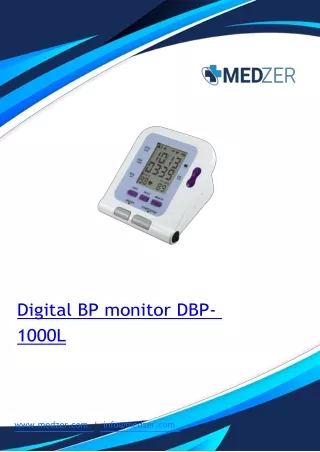 Digital BP monitor  40 - 99 times mins