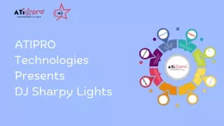 Sharpy Light: Precision Lighting Solutions by ATI Pro Technologies