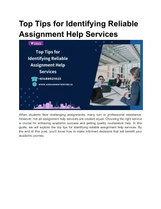 Assignment Help