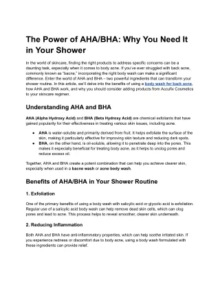 Power of AHABHA