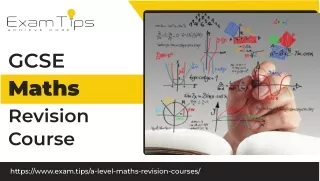 GCSE Maths Revision Course by Exam Tips