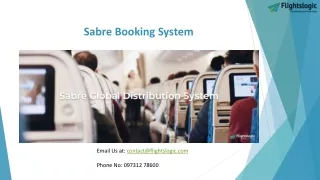 Sabre Booking System