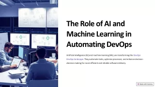 Robert Risch - AI and Machine Learning in Automating DevOps