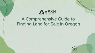 A Comprehensive Guide to Finding Cheap Land for Sale in Oregon