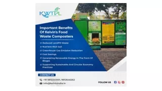 Kelvin's Organic Waste Compost Machine Adwantages