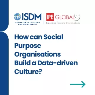 How can Social Purpose Organisations Build a Data-driven Culture?