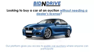 Find Your Next Ride - Public Car Auctions Near You & Online