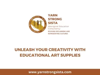 Unleash Your Creativity with Educational Art Supplies