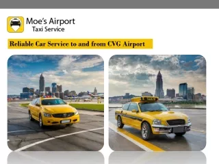 Reliable Car Service to and from CVG Airport