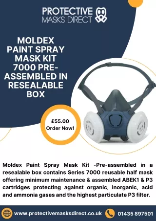 Moldex Spray Mask Kit 7000 – Protective Mask Direct