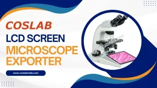 Best LCD Screen Microscope Exporter in India