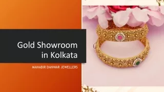 Gold Showroom in Kolkata