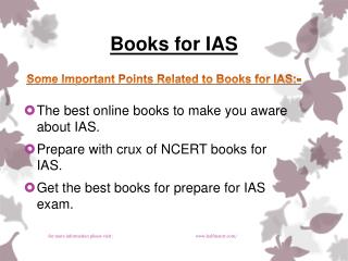 Here available news about Books for IAS