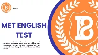 Are You Searching For Met English Test