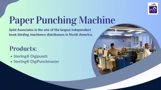 High-speed Electric Paper Punching Machine