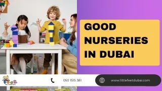 good nurseries in dubai pdf