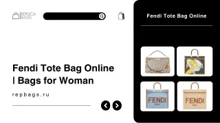 Fendi Tote Bag Online | Bags for Woman