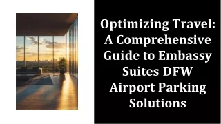 Embassy suites DFW Airport Parking