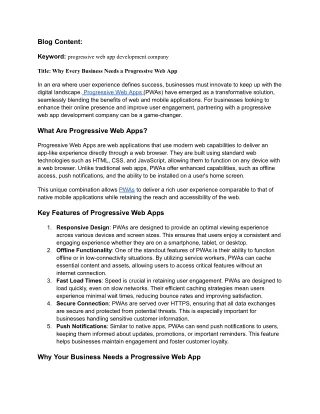 _Why Every Business Needs a Progressive Web App