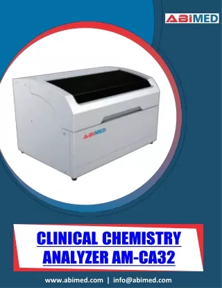 Clinical Chemistry Analyzer 32