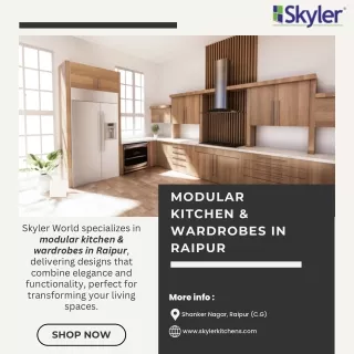 Modular Kitchen & Wardrobes in Raipur 32