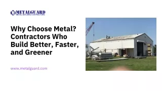 Versatile Metal Building Solutions by Metal Guard