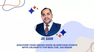 Discover Your Dream Home in Heritage Pointe with Calgary's Top Realtor