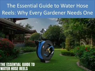 The Essential Guide to Water Hose Reels Why Every Gardener Needs One