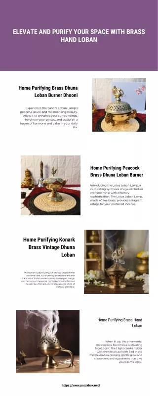 Elevate and Purify Your Space with Brass Hand Loban