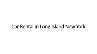Car Rental in Long Island New York