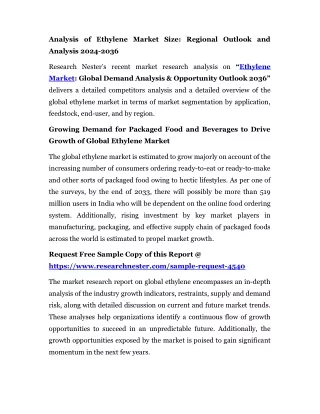 Ethylene Market