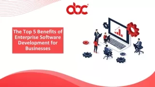 The Top 5 Benefits of Enterprise Software Development for Businesses
