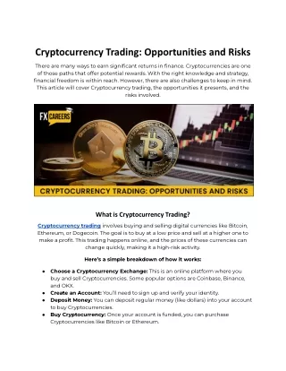 Cryptocurrency Trading- Opportunities and Risks.docx